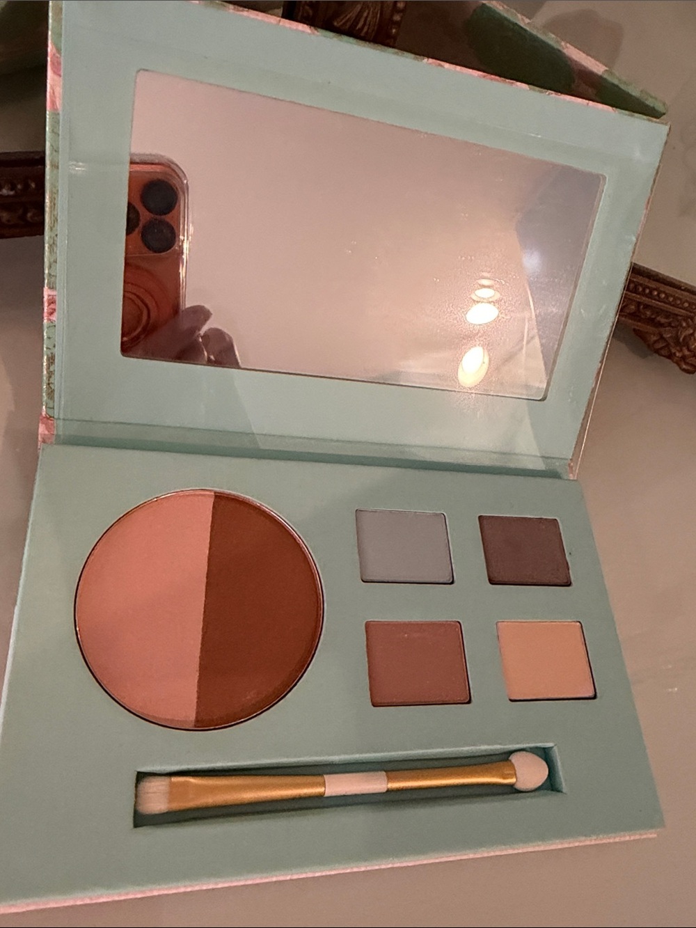New Old Stock Arbonne Country Garden Eye & Cheek Palette